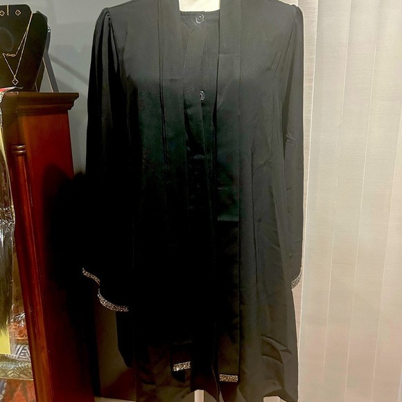 Women Button Down Shirt Blouse Long Sleeve Belted Solid Office Work Dress - Picture 2 of 12